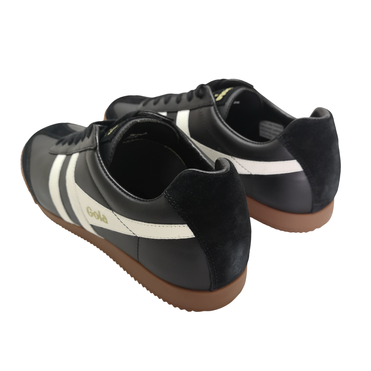 Gola Leather Black white Gum Sneaker