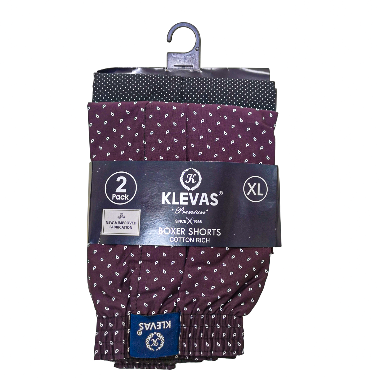Klevas 2 Pack Boxer Shorts