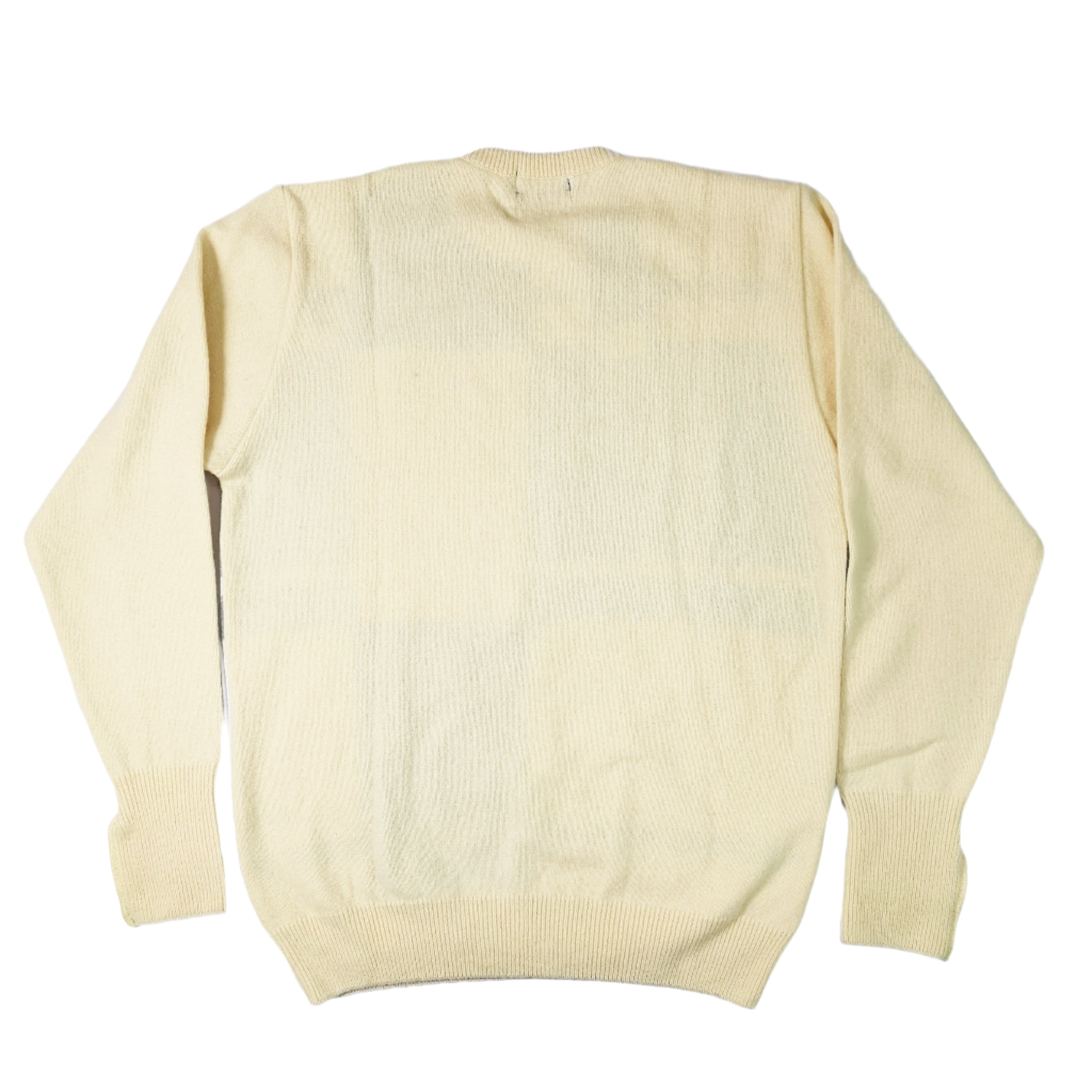 Grant of Scotland Color Block Soda Lambs Wool Knitwear