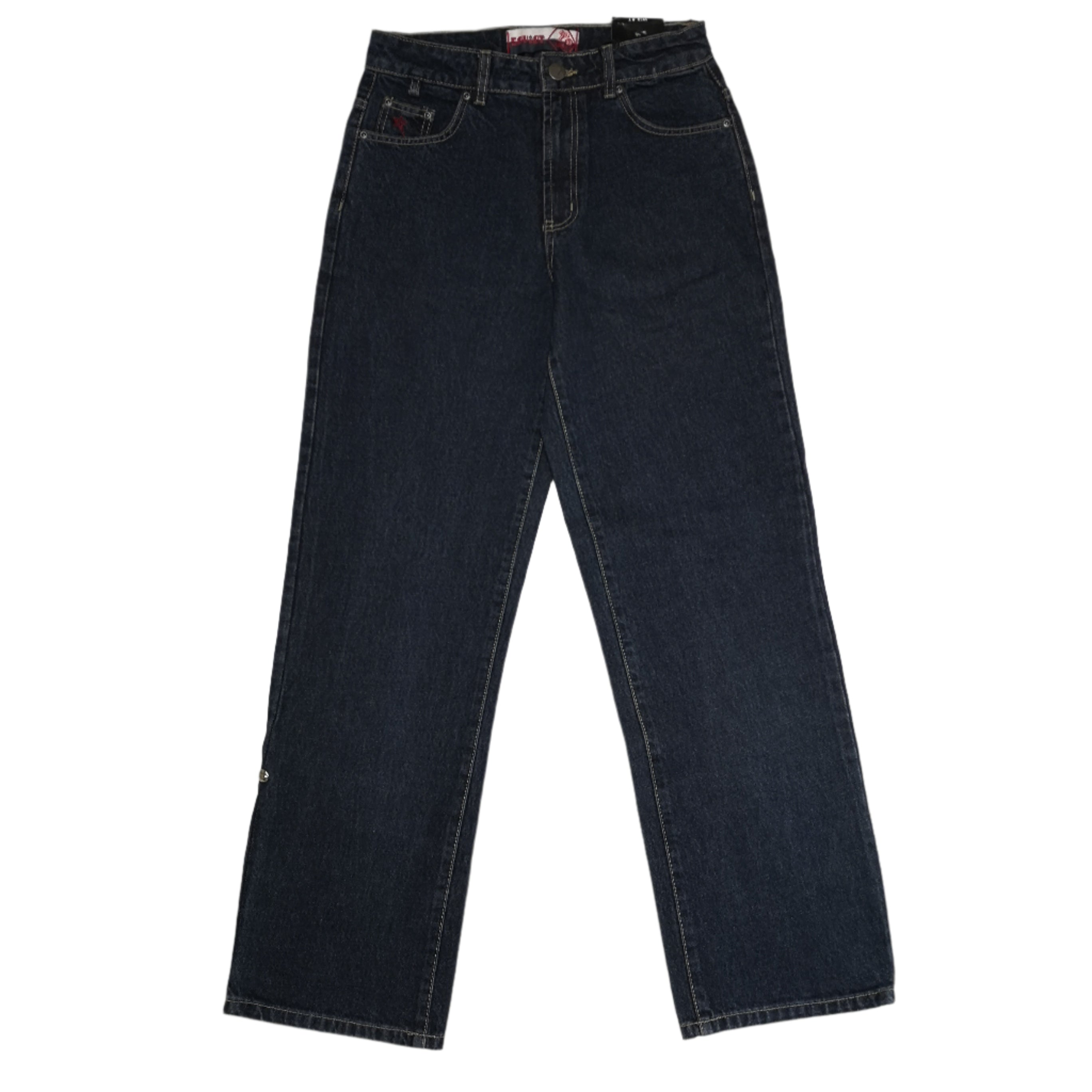 Soviet Blue Black Impact Jeans