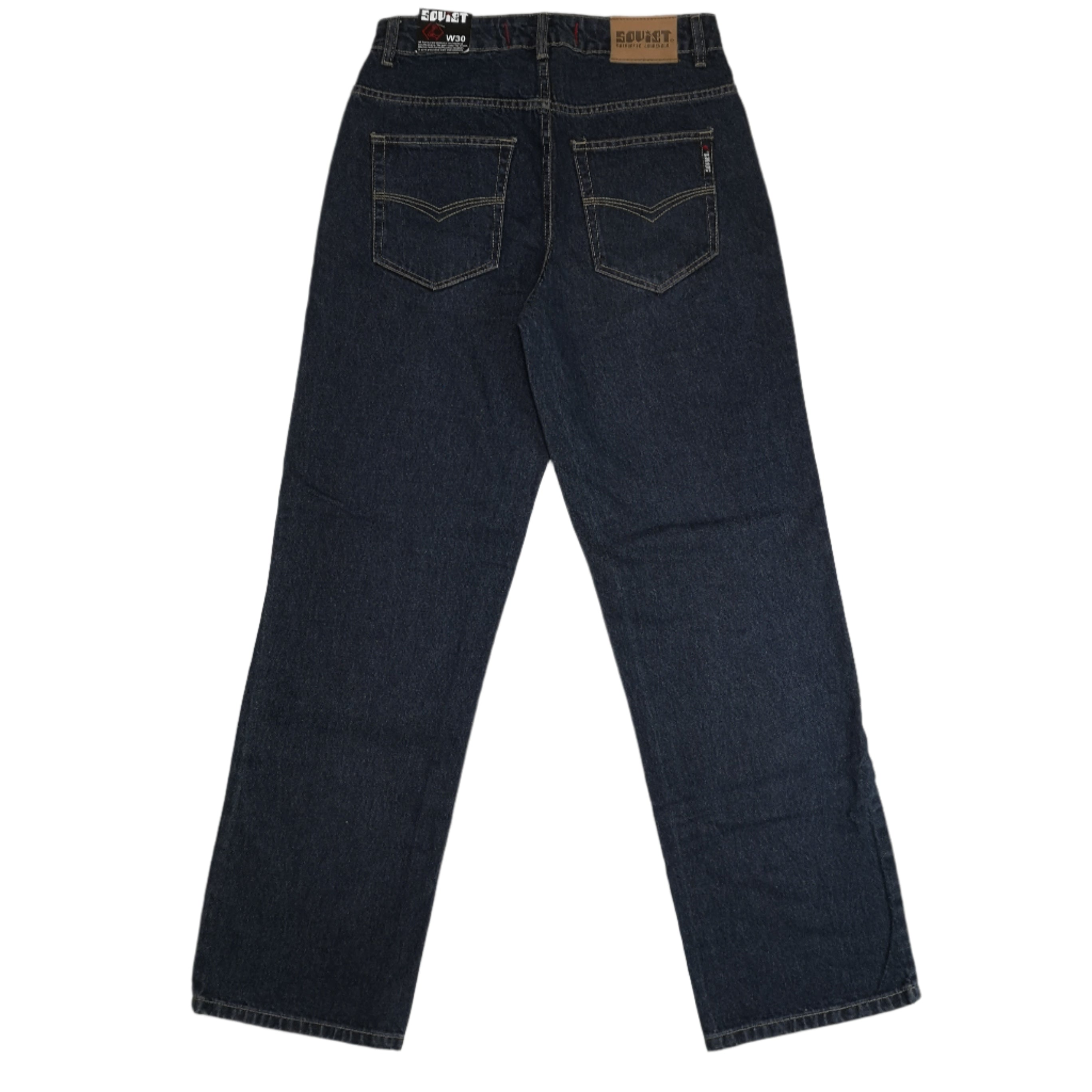 Soviet Blue Black Impact Jeans