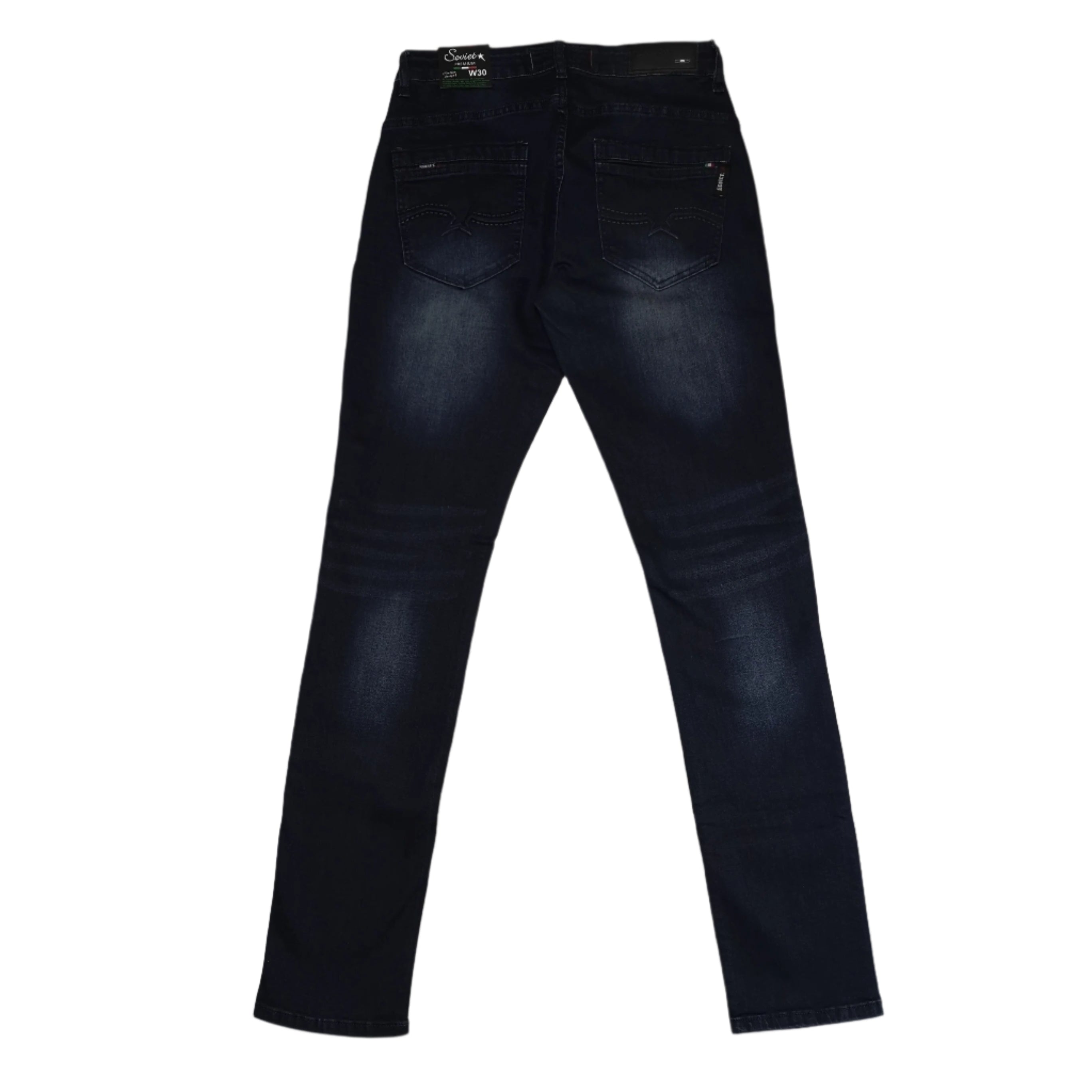 Soviet Burton Blue Black Jeans
