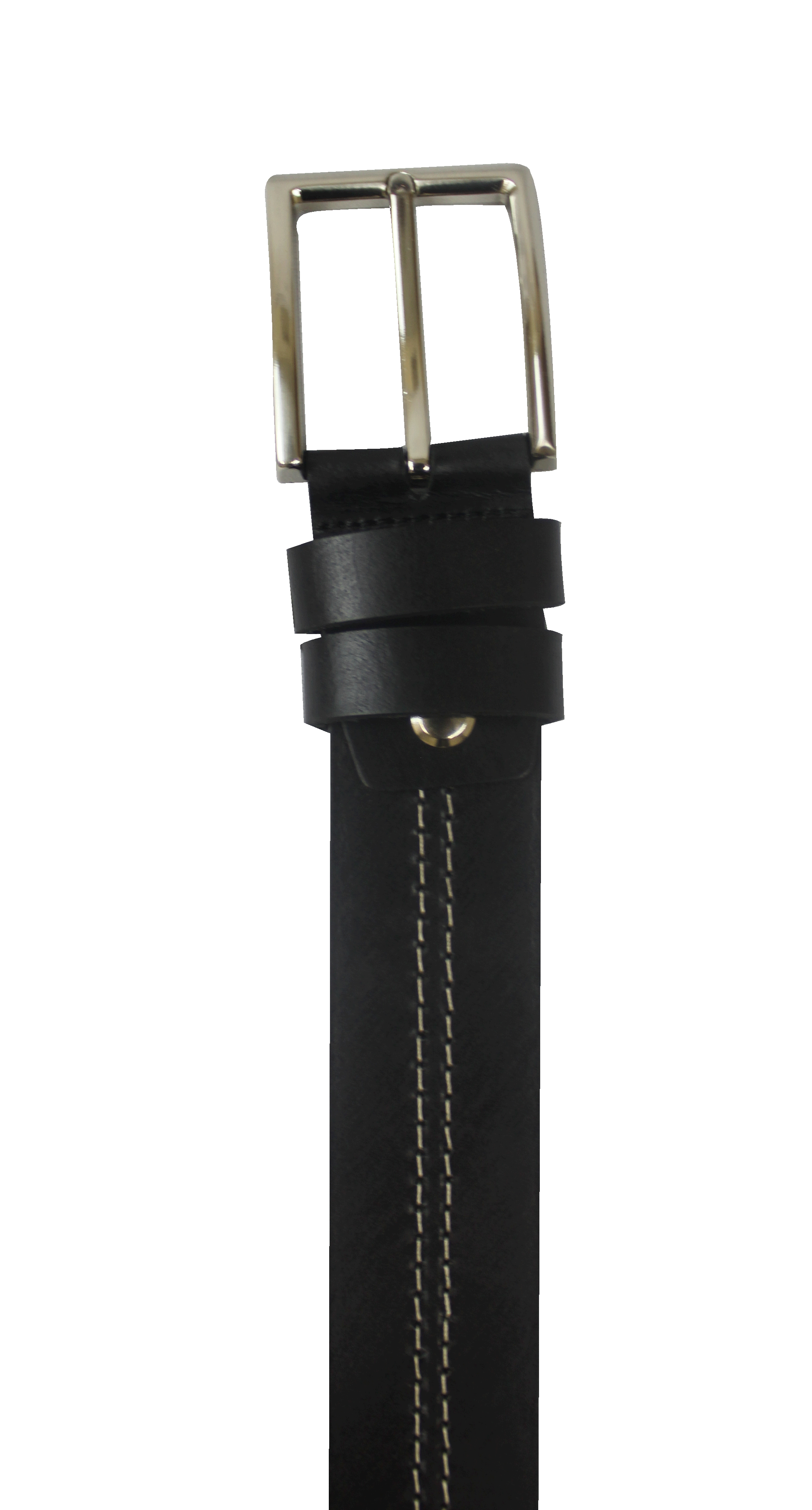 RAW HYDE WHITE STRIPE BLACK BELT