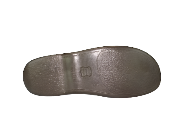 TEGO Leather Bone Push In Sandal