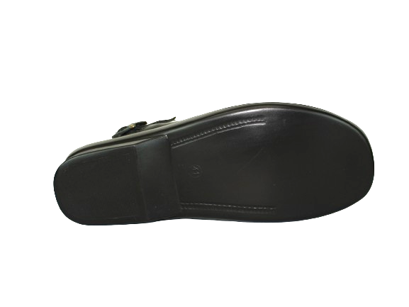 Rodrigo LEATHER Black Sandal