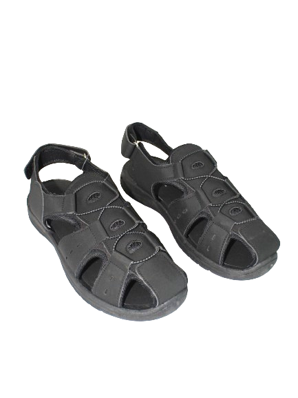 AWOL Black Strap Sandals