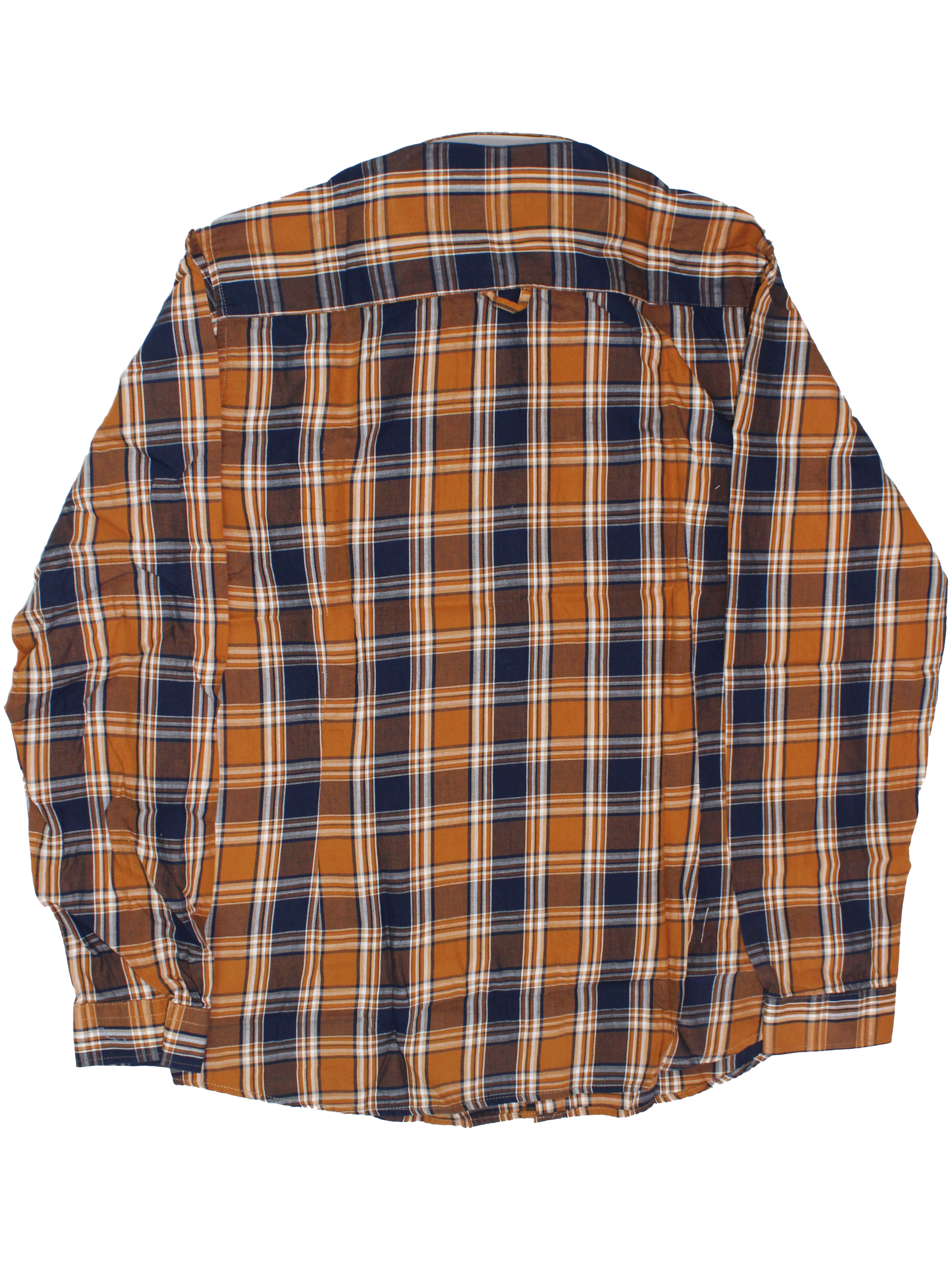 LORENZINI Brown Checkered L/S Shirt