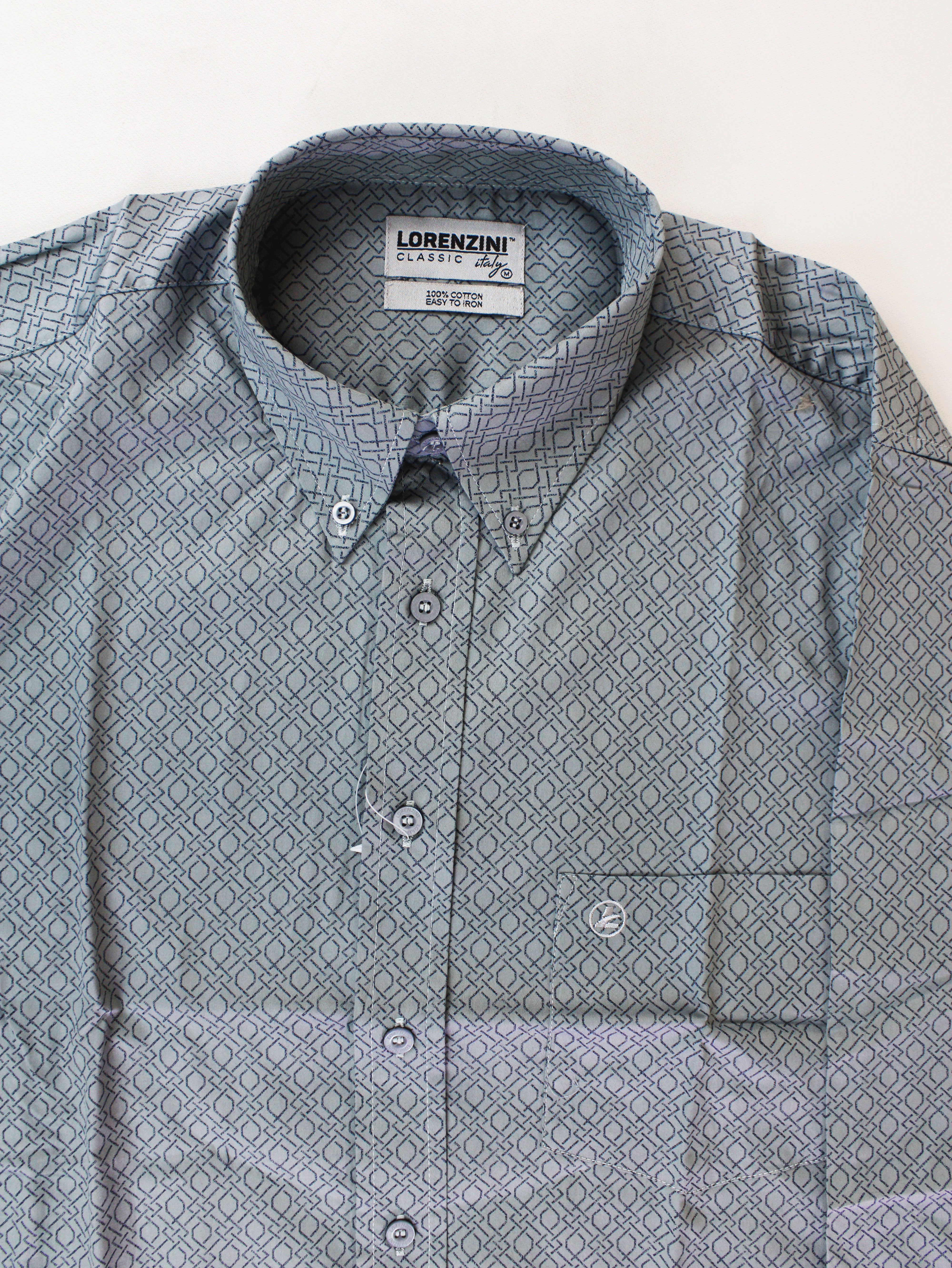 LORENZINI Charcoal L/S Shirt