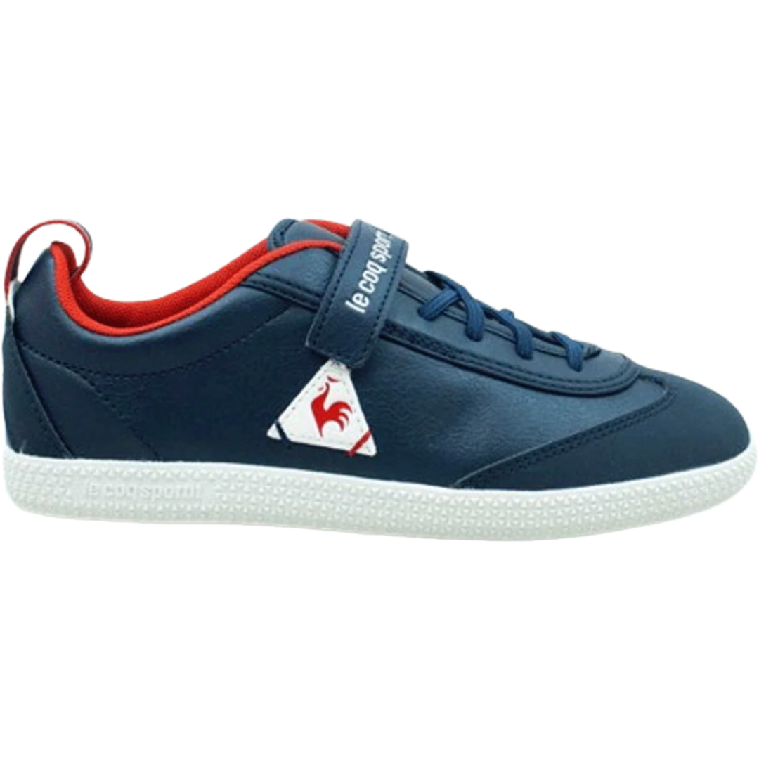 Lecoq Sportif Kids Provencale Blue Red Sneaker