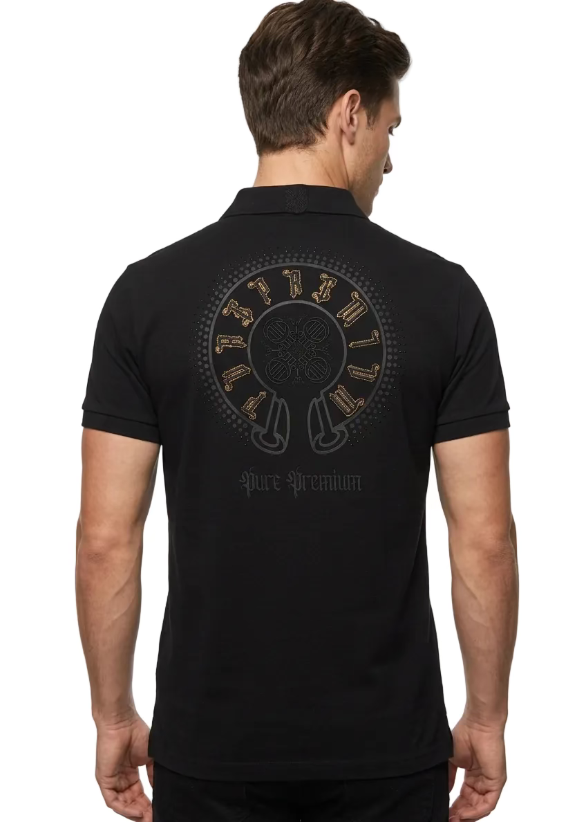 Pure Premium Crea Men's Black Golfer