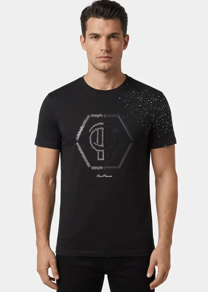 Pure Premium Kino Black Men's T-Shirt