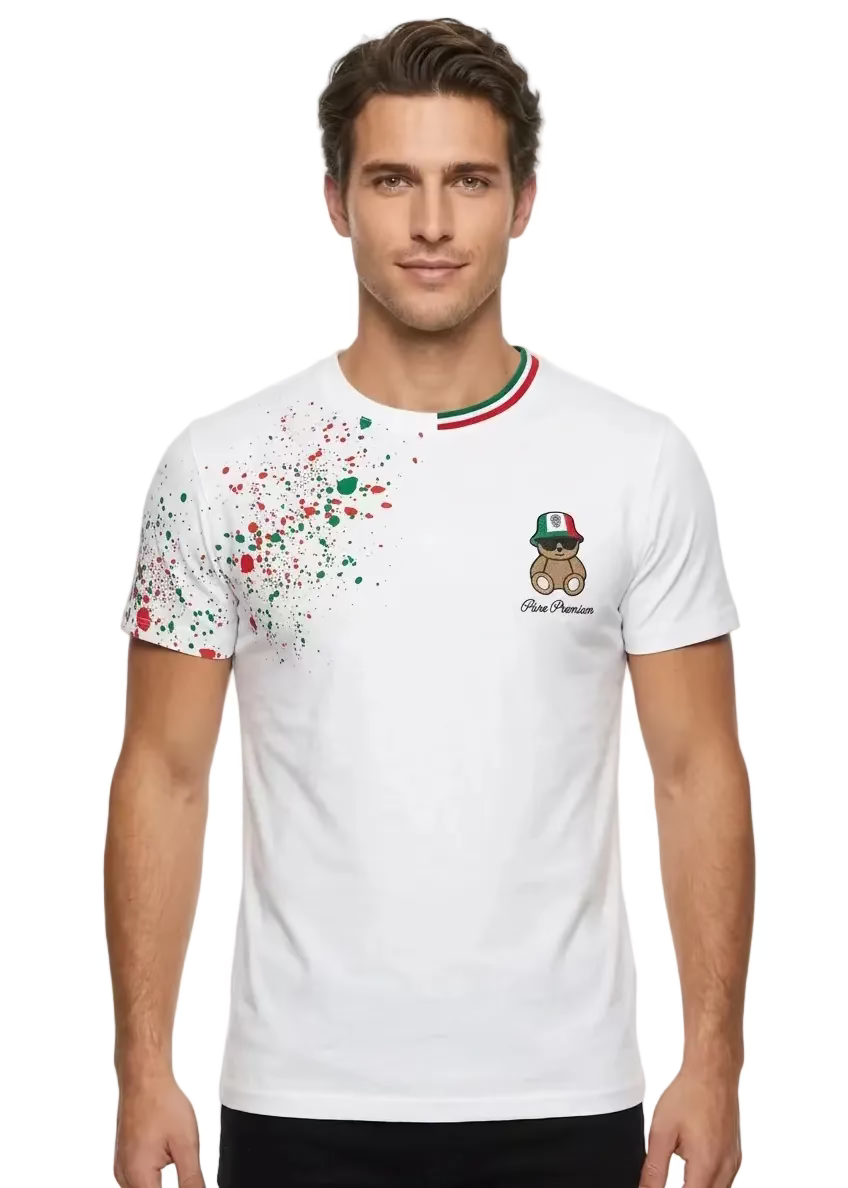 Pure Premium Carbo-T White Men's T-Shirt