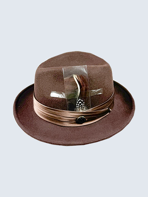 Leonardo Chocolate Formal Hat
