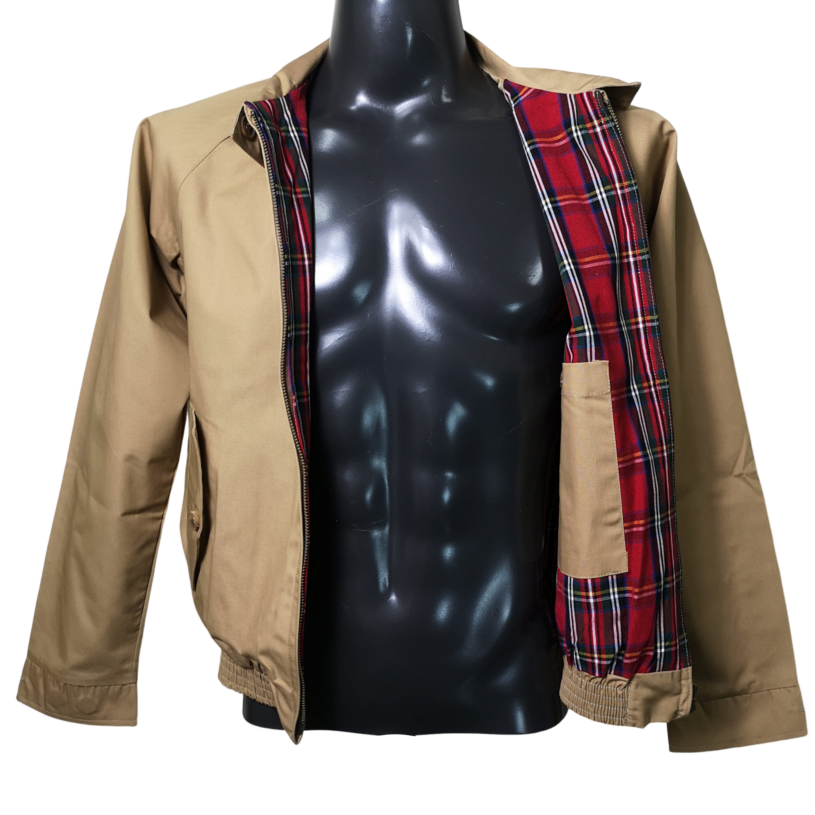 London Fog Khaki Harrington Jacket