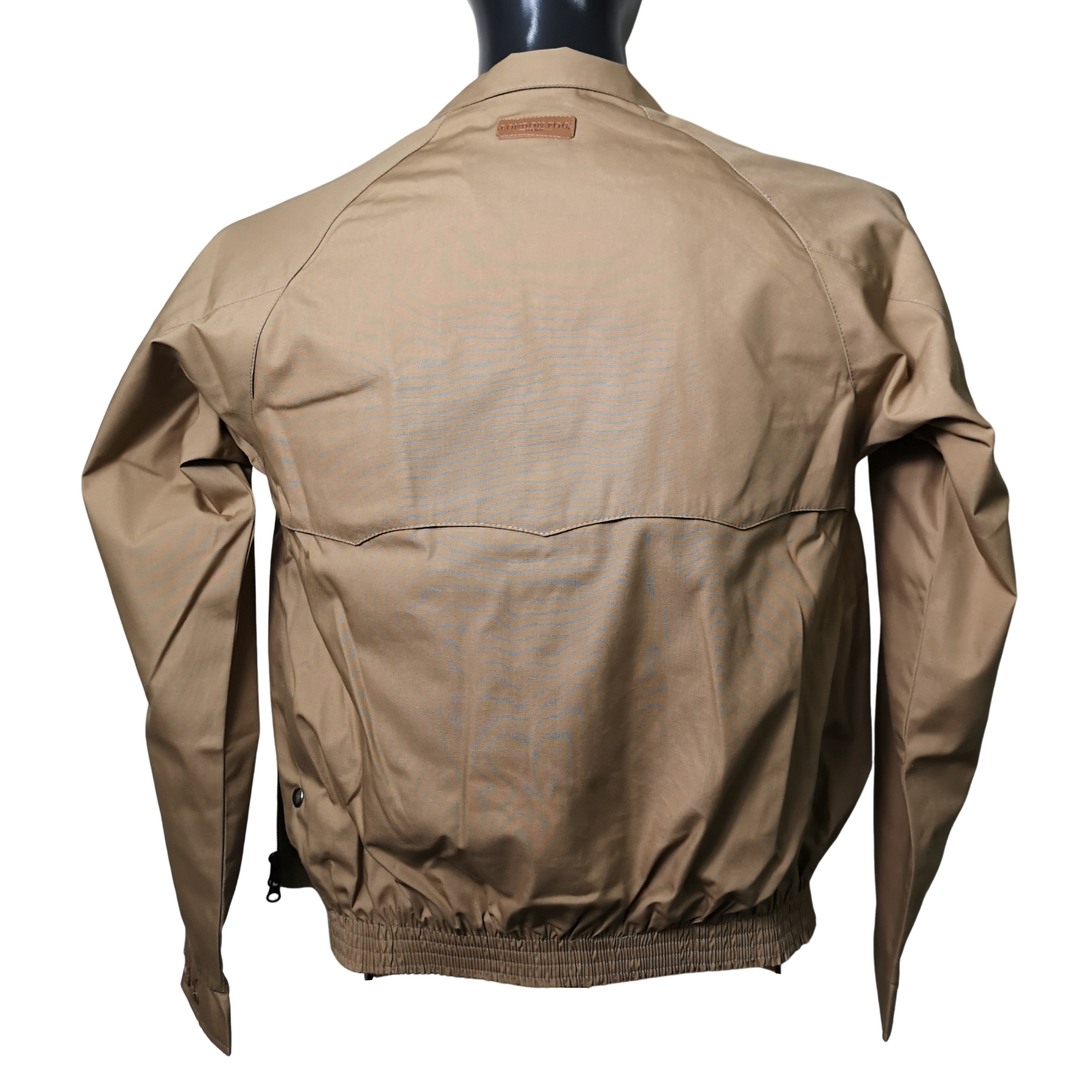 London Fog Khaki Harrington Jacket