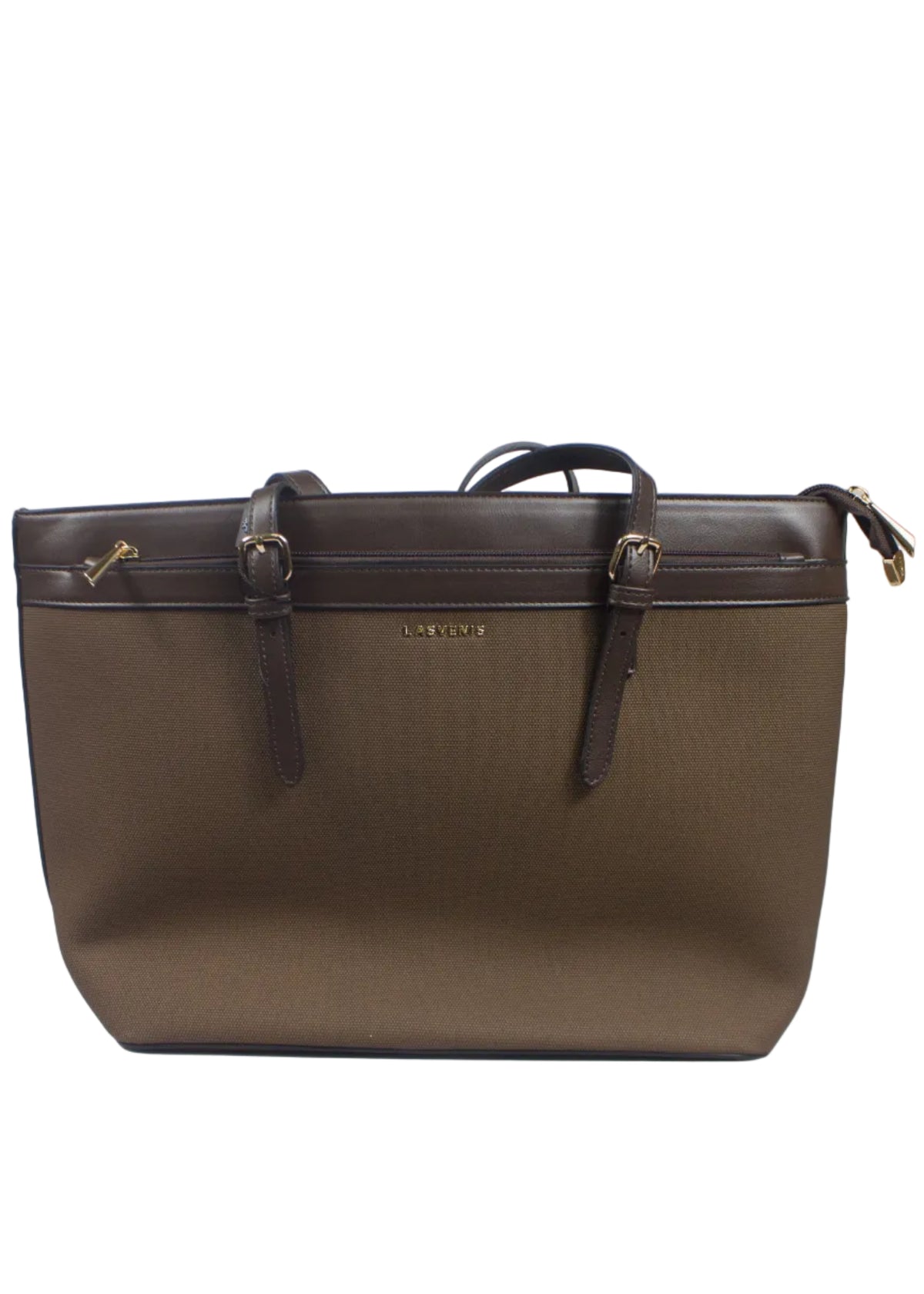 Lasvenis Ladies Handbag - Coffee - Brown