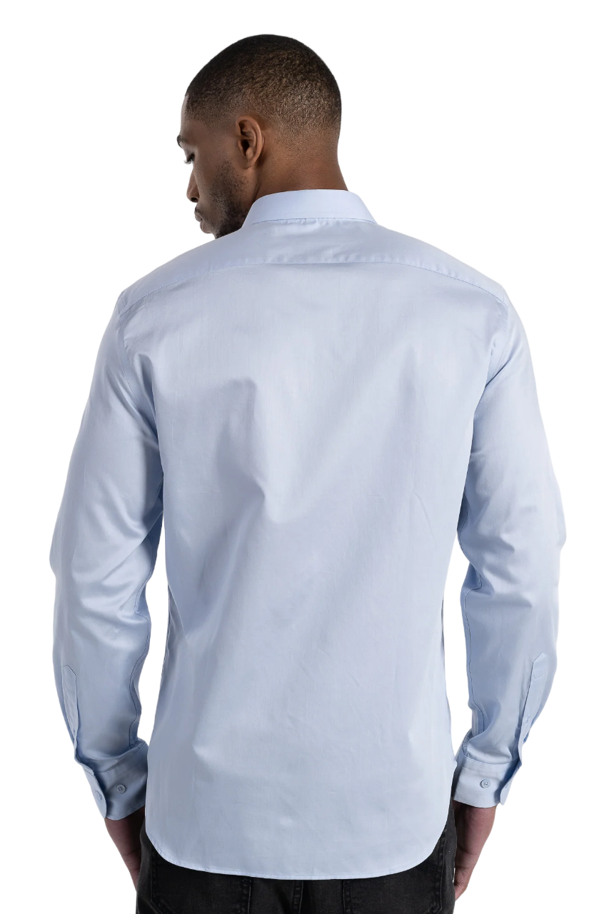 Pringle Light Blue Tailored Slim Fit