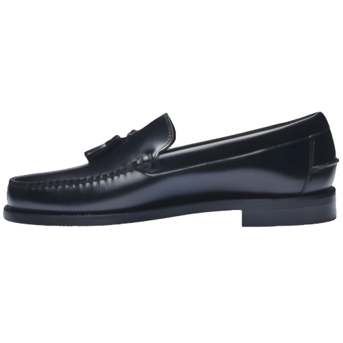 Sebago Leather Bass Classic Will Black Mocassin