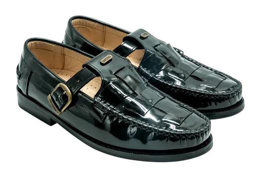 Dakota Oliver Hi Shine Strap Mocassin