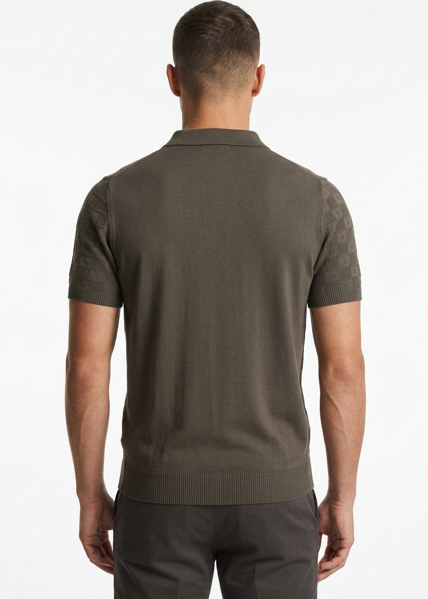 Soviet Cuba Golfer Shirt – Silver Sage