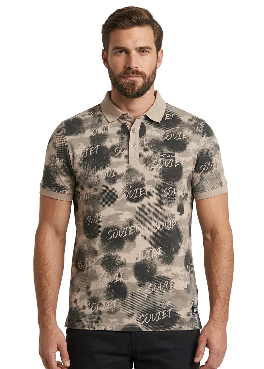 Soviet Taupe Logo Golfer