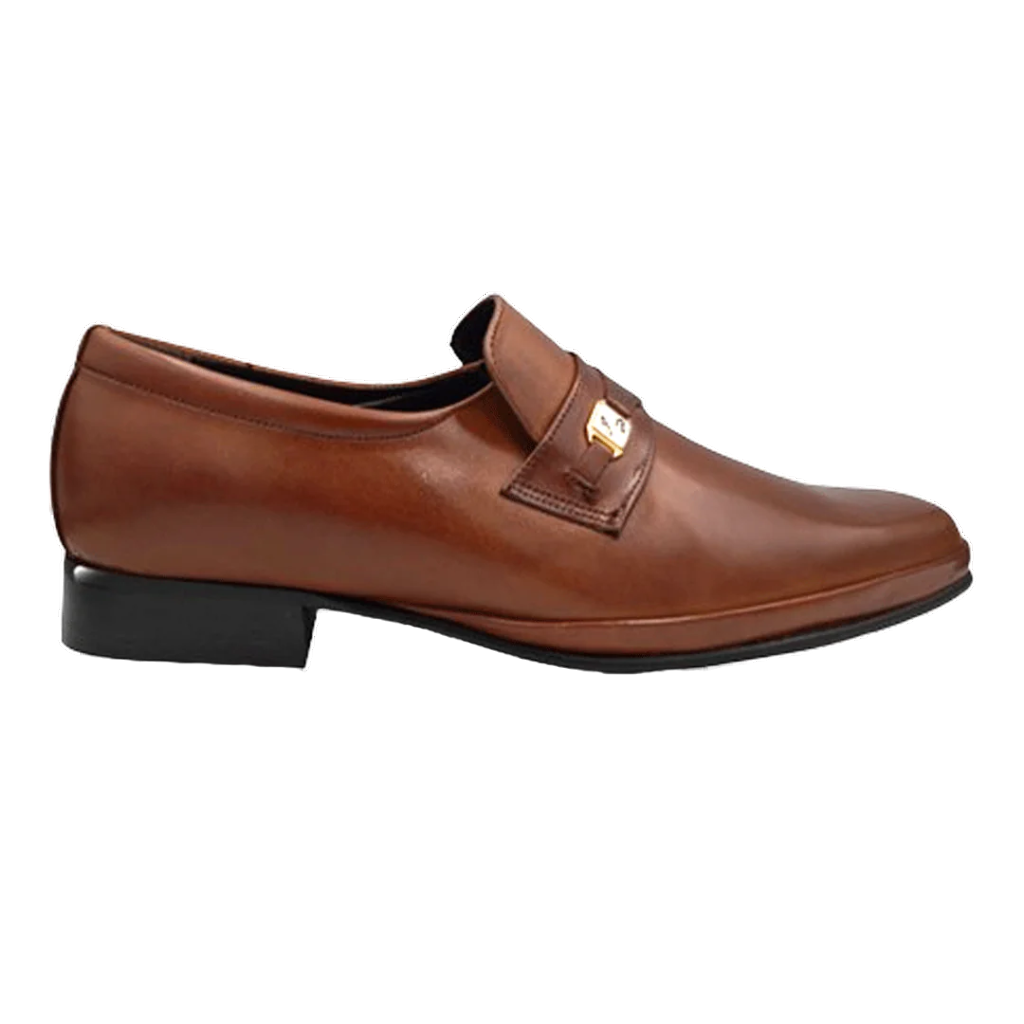 JOHN DRAKE Leather Dark Brown Moccasin