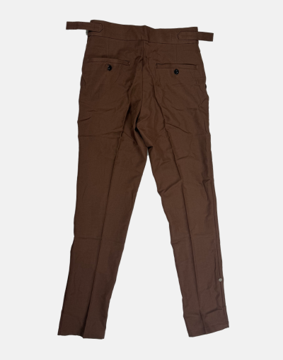 VZ Buckle Trouser Slim Fit Chocolate