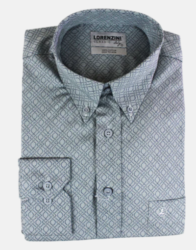 LORENZINI Charcoal L/S Shirt