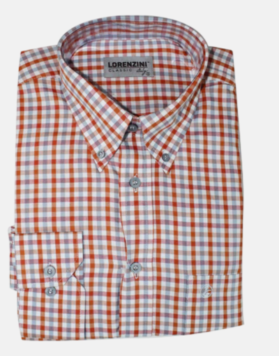 LORENZINI Multi Checkered L/S Shirt