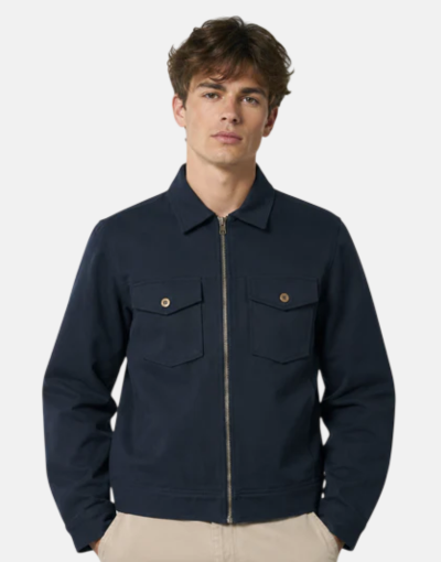 London Fog Melton Black Jacket