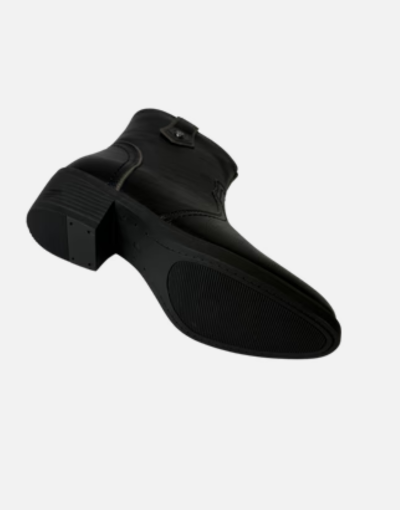 Hush Puppies Leather Soft Haruka Black Boot