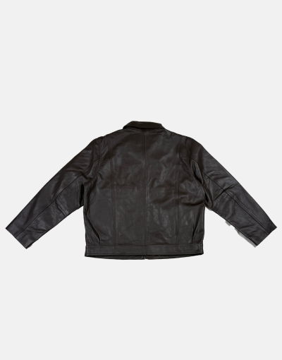 Pionter Chocolate Brown Leather Jacket