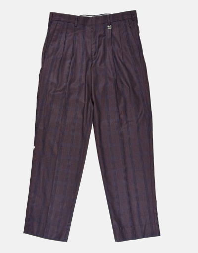 Navada 2 Pleat Executive Plum Trouser