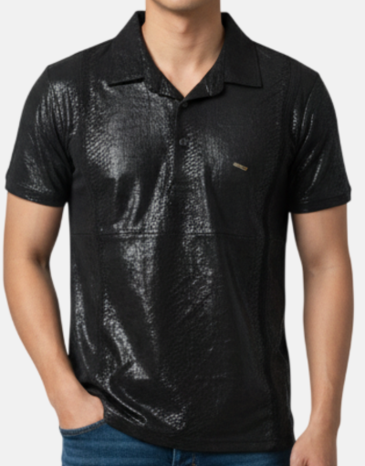Kingz Snake Skin Black SS Golfer