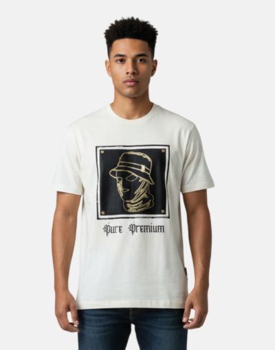 Pure Premium Crimine Ecru T Shirt