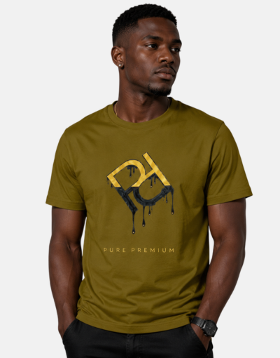 Pure Premium Castor Olive T-Shirt