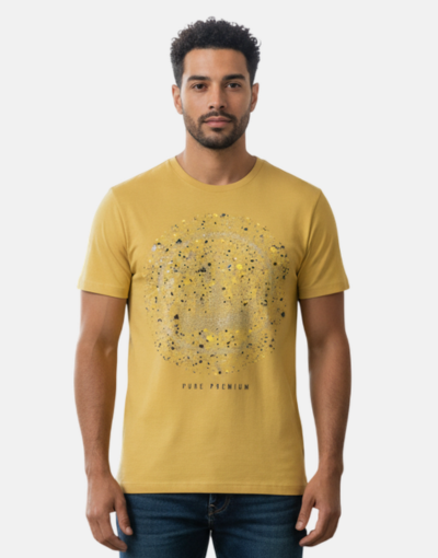Pure Premium Caramella Yellow T-Shirt