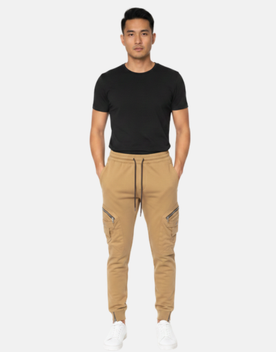 COVALI Khaki Cargo Pants