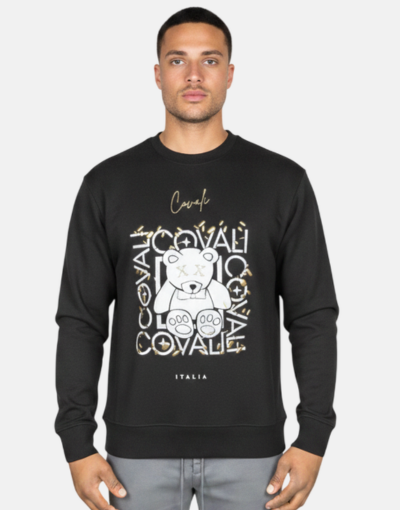 COVALI Siena Black Sweater