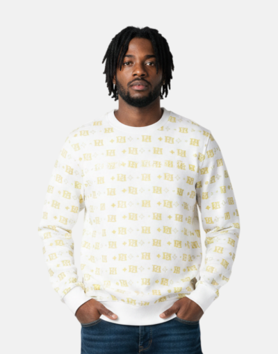 Pure Premium White Ortega Sweater