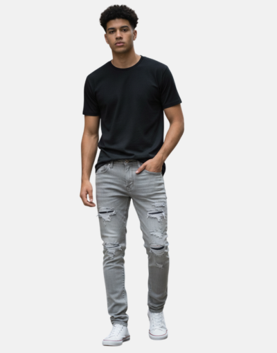 Pure Premium Pablo Grey Skinny Jean