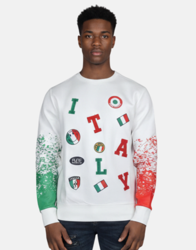 PURE PREMIUM Brescia Italian White Sweater