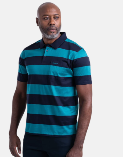 Pringle Teal Double Mercerized Golfer