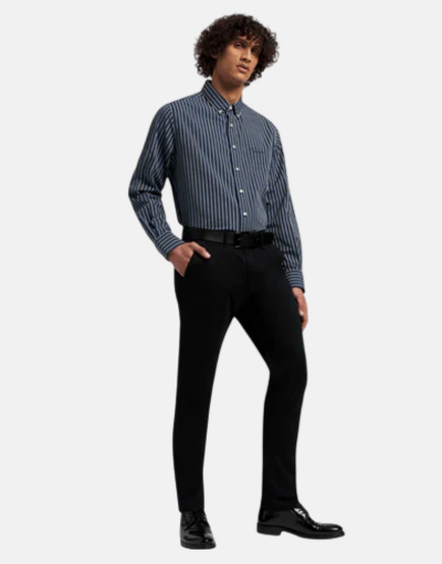 Pringle Black Tailored Fit Chinos