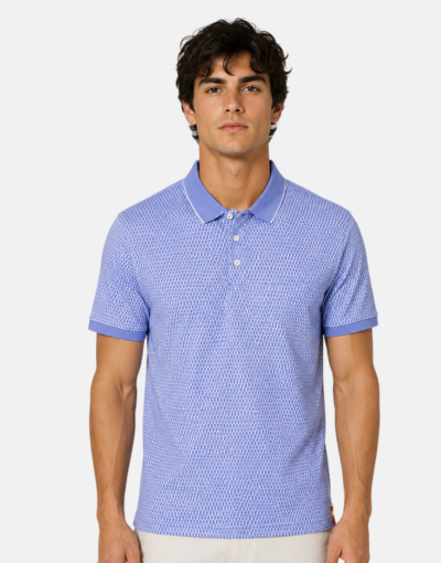 Rossini Italian Double Mercerized Sky Blue Golfer