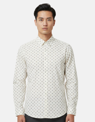Lorenzini LS Stone Slim Fit Shirt