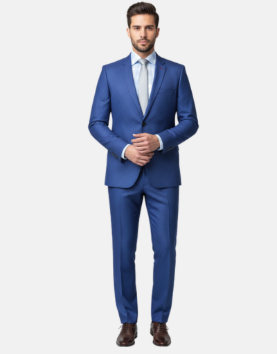 Carducci Navy Two Piece Slim Fit Suit