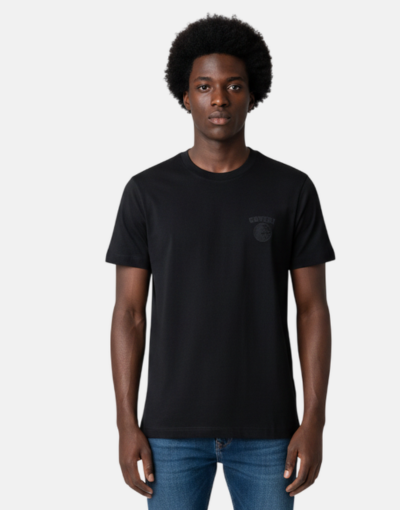 Enrico Coveri Black Premium Designer T Shirt