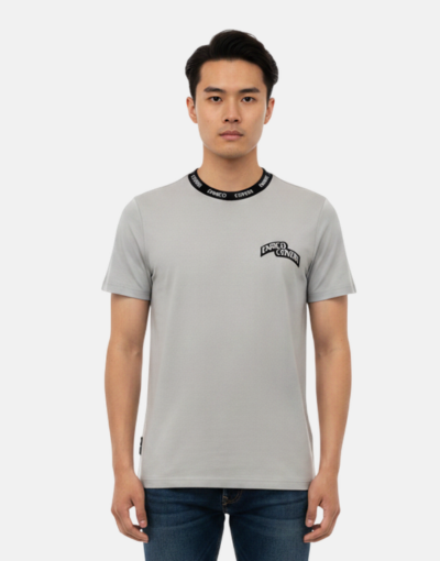 ENRICO COVERI Silver Grey T Shirt