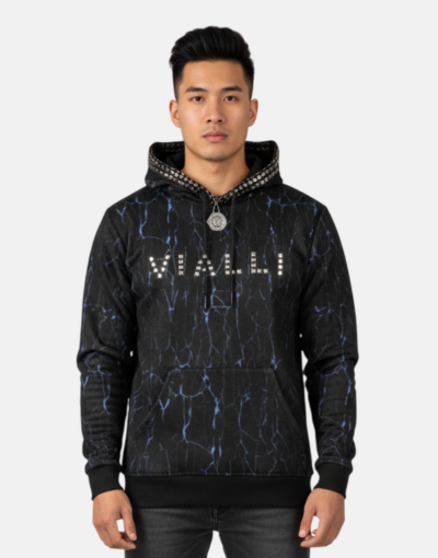 Vialli Light Hoody Black